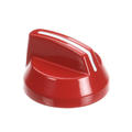 Star Knob-Red Metal-Insert.188 2R-W498-2